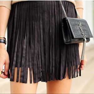 BB Dakota Fringe skirt